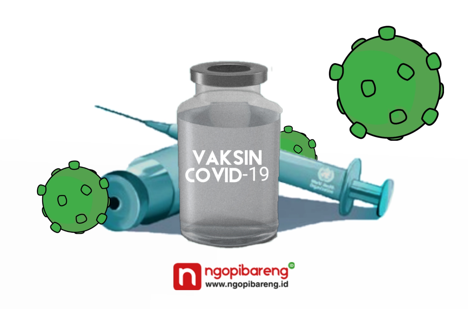Ilustrasi vaksin Covid-19. (Grafis: Fa Vidhi/Ngopibareng.id)