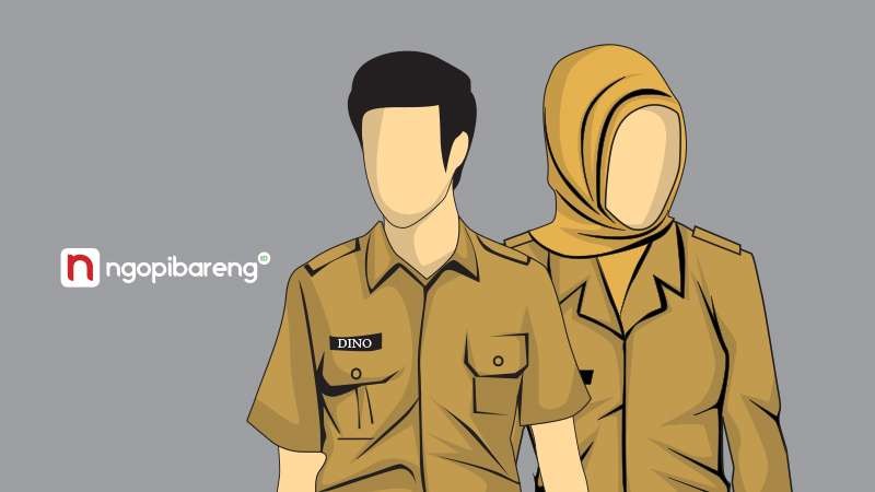 Ilustrasi ASN di Kota Surabaya yang terlibat pungli bisa dipolisikan. (Grafis: Fa Vidhi/Ngopibareng.id)