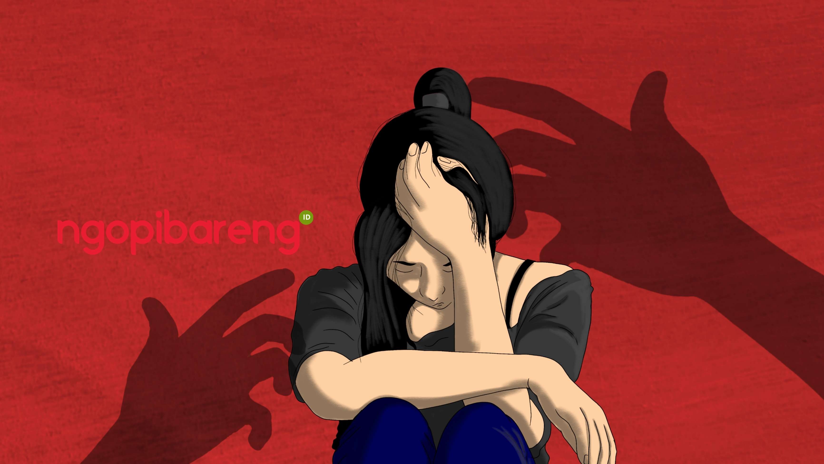 Ilustrasi pelecehan seksual yang saat ini sedang dialami salah satu mahsiswa Unesa. (Foto: Dok Ngopibareng.id)