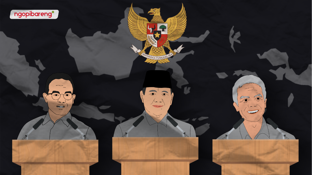 Debat capres ketiga, Tim Prabowo-Gibran keberatan pihak penyelenggara MNC Group. (Ilustrasi: Chandra Tri Antomo/Ngopibareng.id)