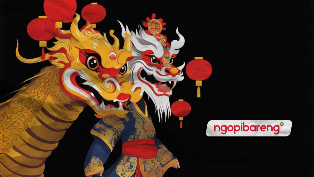 Kalender China menyebut tahun 2024 adalah Tahun Naga Kayu. Sosok naga yang dianggap kuat dipercaya mempengaruhi bayi yang lahir di Tahun Naga. (Ilustrasi: Ngopibareng.id)