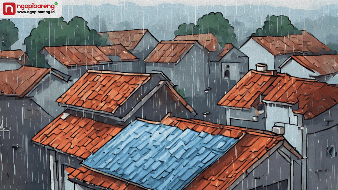 Prakiraan cuaca BMKG, hujan ringan berpotensi mengguyur Kota Surabaya dan sekitarnya, Kamis 11 April 2024. (Ilustrasi: Chandra Tri Antomo/Ngopibareng.id)