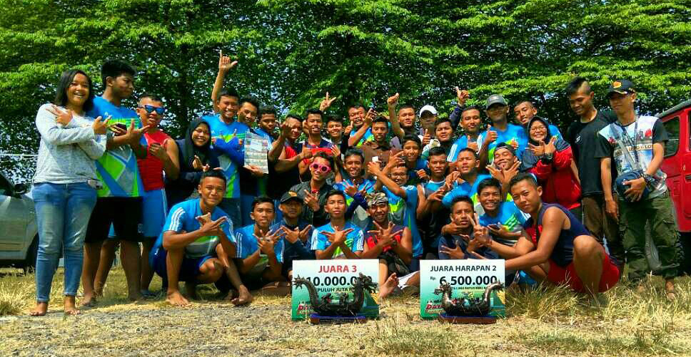 Siswa SMK KAL-1 berhasil  meraih juara ke-3 dan juara harapan  2 dalam lomba Dayung Mojokerto CUP 2017