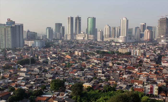 Ibu kota Jakarta yang padat. (dokumentasi)