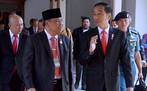 Presiden Joko Widodo membuka simposium internasional 