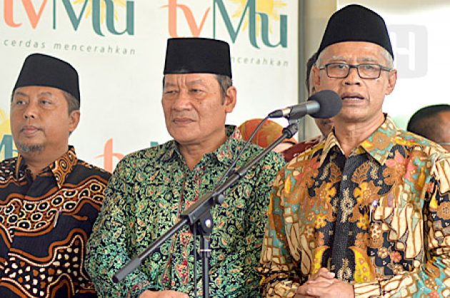 KANAN: Ketua Umum PP Muhammadiyah Haedar Nashir. (foto: ist)