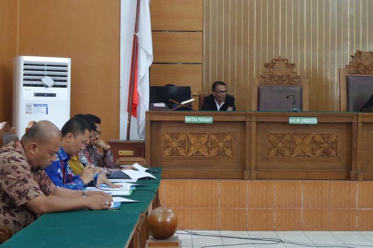 Sidang Praperadilan Setya Novanto, di PN Jakarta Selatan, Ragunan, Jakarta Selatan, Rabu 20 September 2017. (Foto: cakrawalanews)