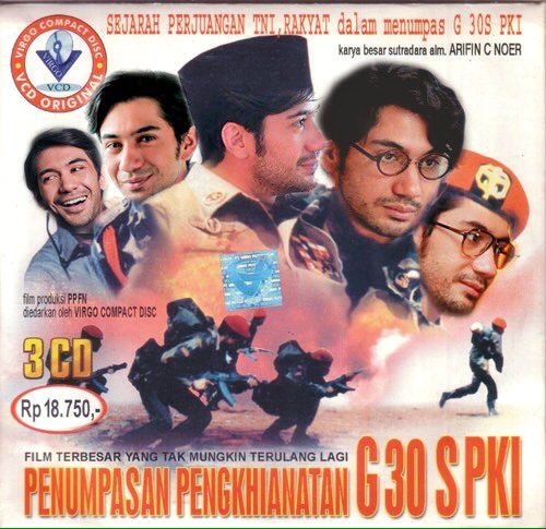 Poster Film G30S/PKI yang dibuat oleh netizen, terlihat film itu dimainkan oleh Reza Rahardian, Aktor yang dikenal bisa memerankan banyak karakter. (Foto: @bangbenson)