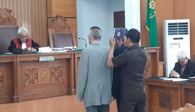 Prof Romly Atmasasmita jadi saksi di sidang praperadilan Setya Novanto, PN Jakarta Selatan. Selasa, 26 September 2017.