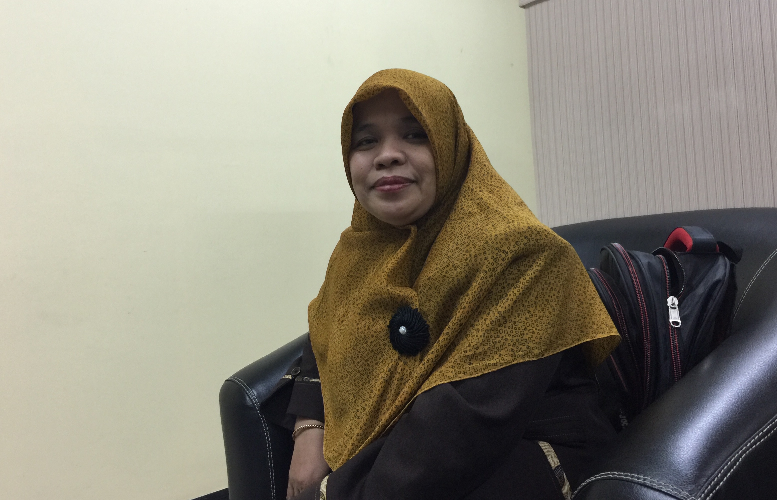 BINROH: Anies Azizah, Kepala Unit Bbina Rohani RSI Surabaya.