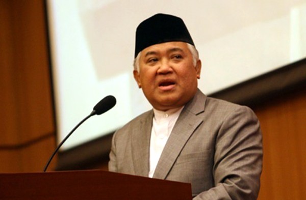 M Din Syamsuddin, mantan Ketua Umum PP Muhammadiyah. (foto: ist)