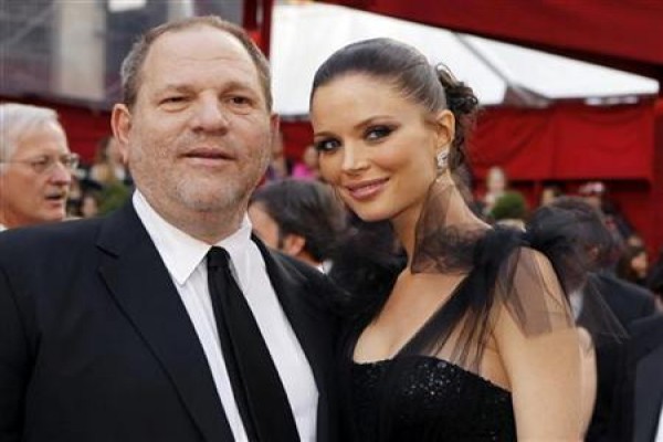 SKANDAL: Taipan Hollywood Harvey Weinstein dan istrinya Georgina Chapman. 