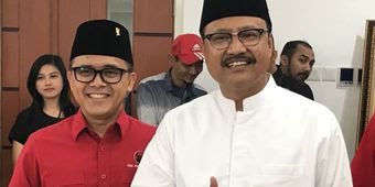 Saifullah Yusuf (Gus Ipul)-Abdullah Azwar Anas pasangan calon gubernur PDIP-PKB