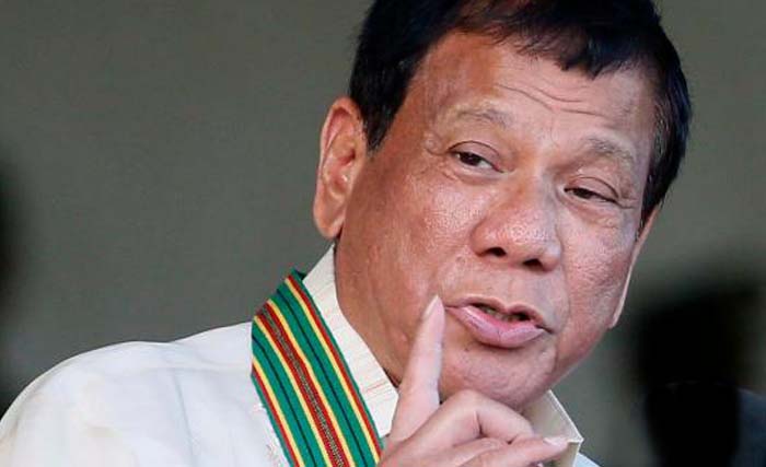 Presiden Filipina Rodrigo Duterte. (foto: afp)