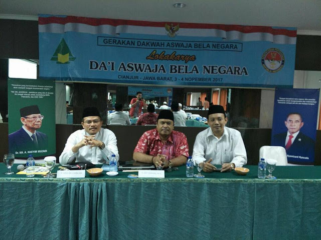 DAKWAH: Dai Aswaja Bela Negara di Cianjur, mengembangkan dakwah damai. (foto: ist)