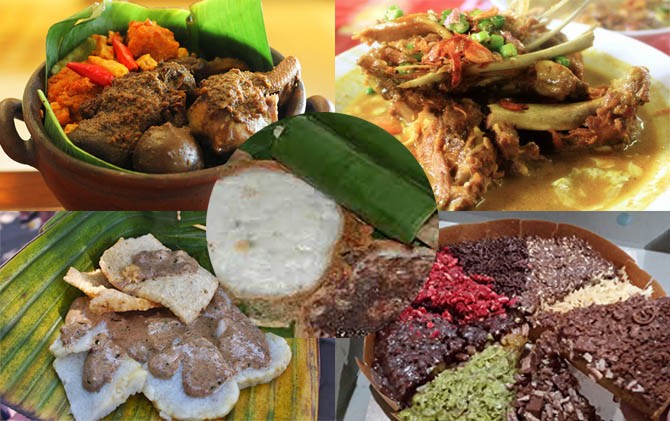 Varian menu makanan yang disuguhkan pada pernikahan putri Presiden Jokowi. 