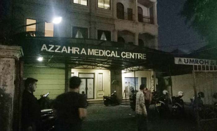Azzahra Medical Center, Cawang, Kramatjati, Jakarta Timur, tempat terjadinya penembakan. (foto: kumparan)