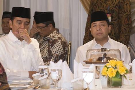 Presiden Joko Widodo dan Setya Novanto. (Courtesy for Google)