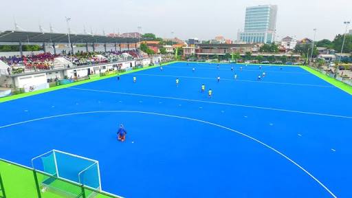 Lapangan Hockey Kota Surabaya yang mempunyai taraf Internasional. (foto: istimewa) 
