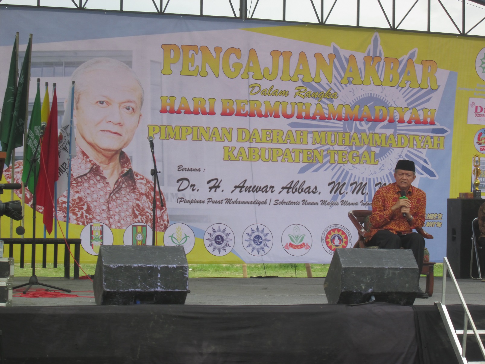 PIDATO: Anwar Abbas, Ketua  PP Muhammadiyah. (foto: ist)