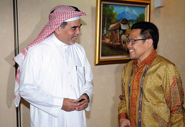Muhaimin Iskandar bersama pejabat dari Timur Tengah. (dok: ngopibareng.id)