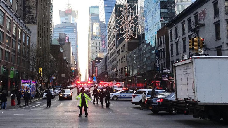 Ledakan di New York (Foto: Google)