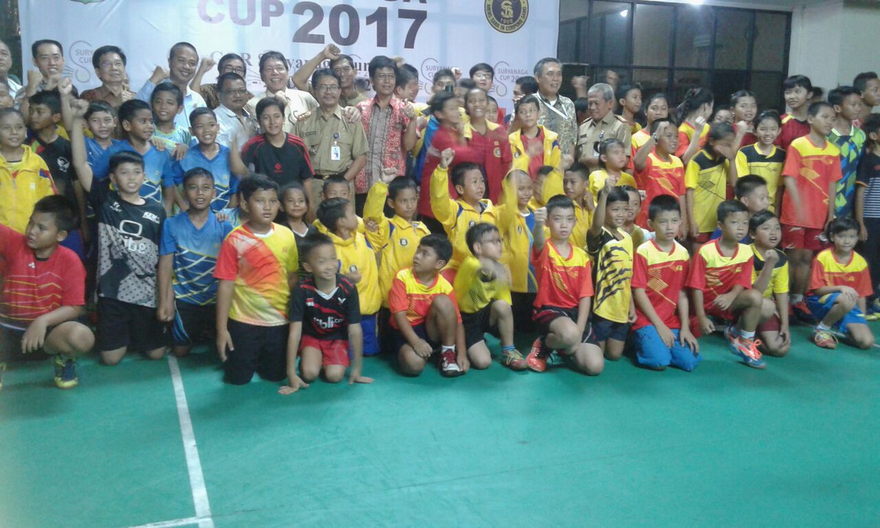 Para peserta Suryanaga Cup 2018 hadir dari berbagai daerah termasuk pebulutangkis dari luar negeri.  