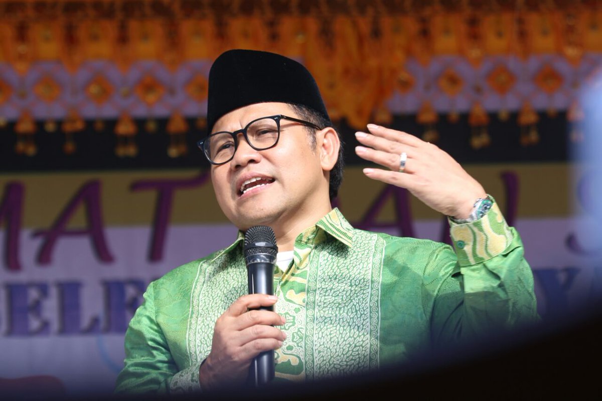 Ketua Umum DPP Partai Kebangkitan Bangsa (PKB) Muhaimin Iskandar (Cak Imin). (Foto: Antara)
