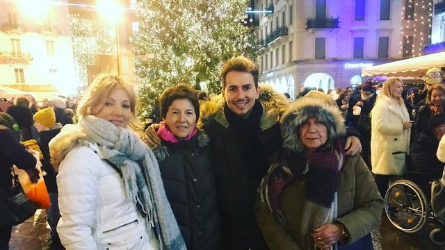 Lorenzo saat merayakan natal di Swiss bersama keluarga. (foto: instagram)
