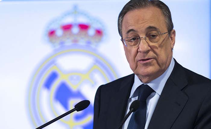 Presiden Real Madrid Florentino Perez. (foto: offsideID)