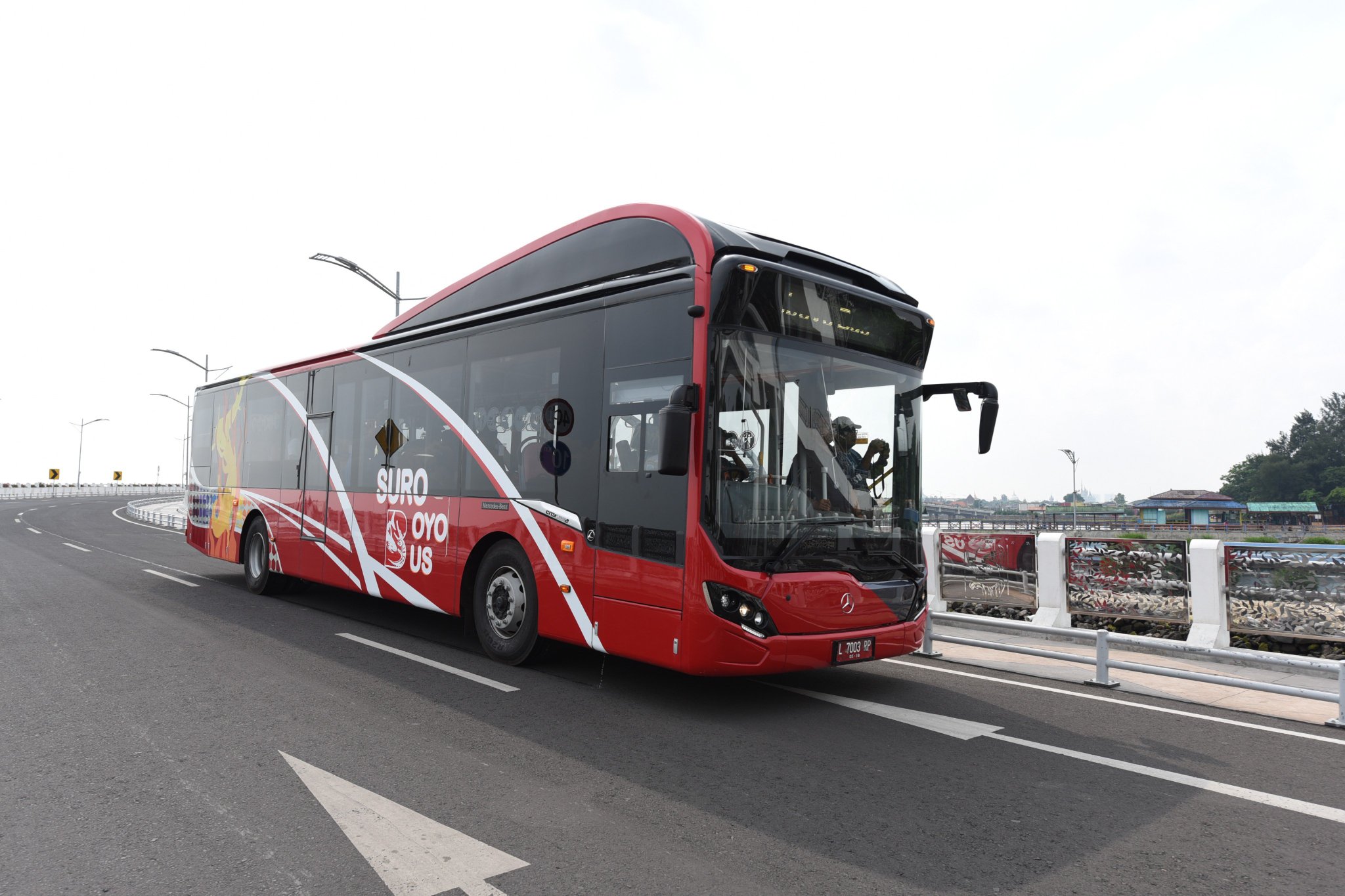 Surabaya Bus milik pemkot segera bisa digunan. (foto: instagram)