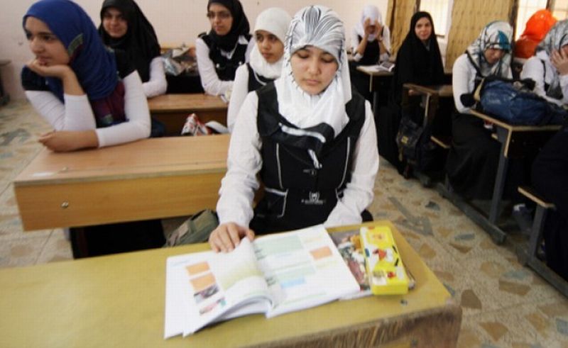PERJUANGAN: Komunitas Muslim di Amerika Serikat, sedang belajar di sekolah. (foto: ist)