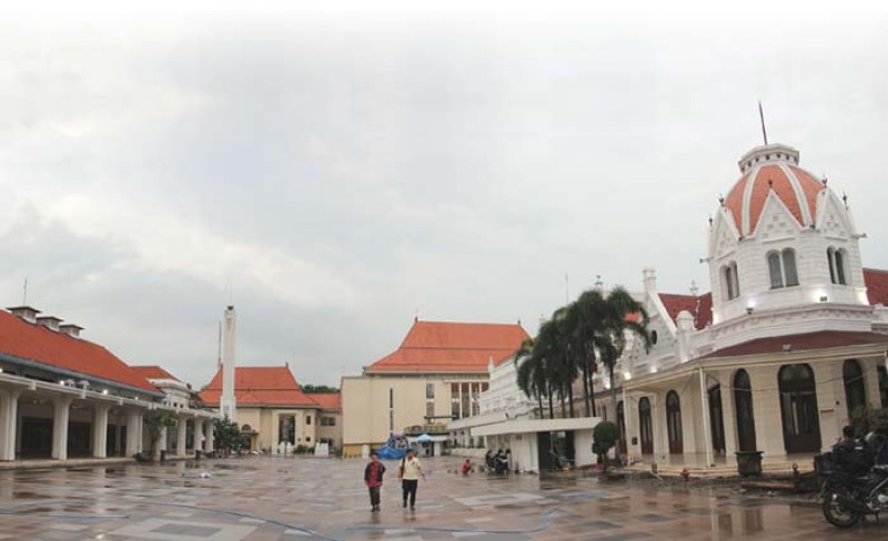 Kawasan Cagar Budaya Balai Pemuda, Surabaya. (Foto: m. anis)