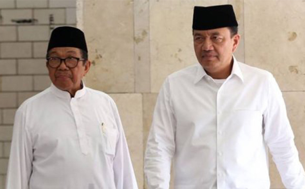 Kepala Badan Intelijen Negara (BIN) Budi Gunawan (kanan) .  (Foto: Sindo)