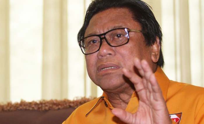 Oesman Sapta Odang, Ketua Umum DPP Partai Hanura yang sedang digoyang dari dalam. (foto: tribunjambi)