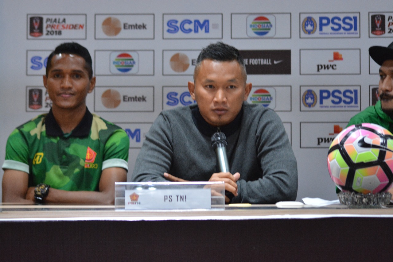 Pelatih Ps TNI, Rudy Eka Priyambada. (foto: hrs/ngopibareng)