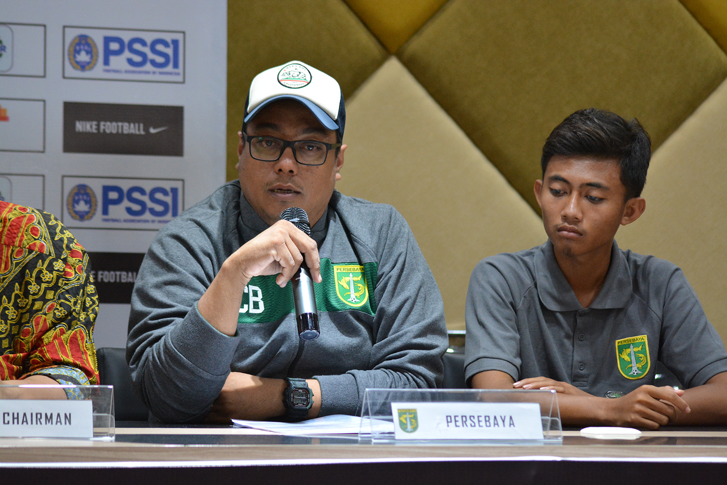 Manajer Persebaya Chairul Basalamah, mengaku besok akan umumkan pemain barunya. (foto: hrs/ngopibareng)