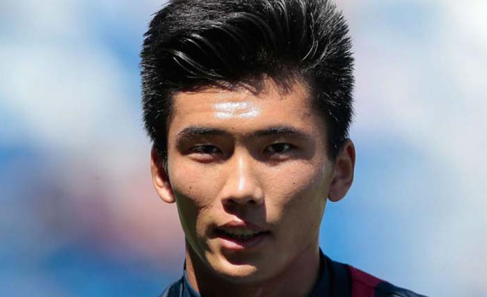 Han Kwang-Song, pemain muda Korea Utara yang  sedang didekati Juventus. (foto: sports illustrated)
