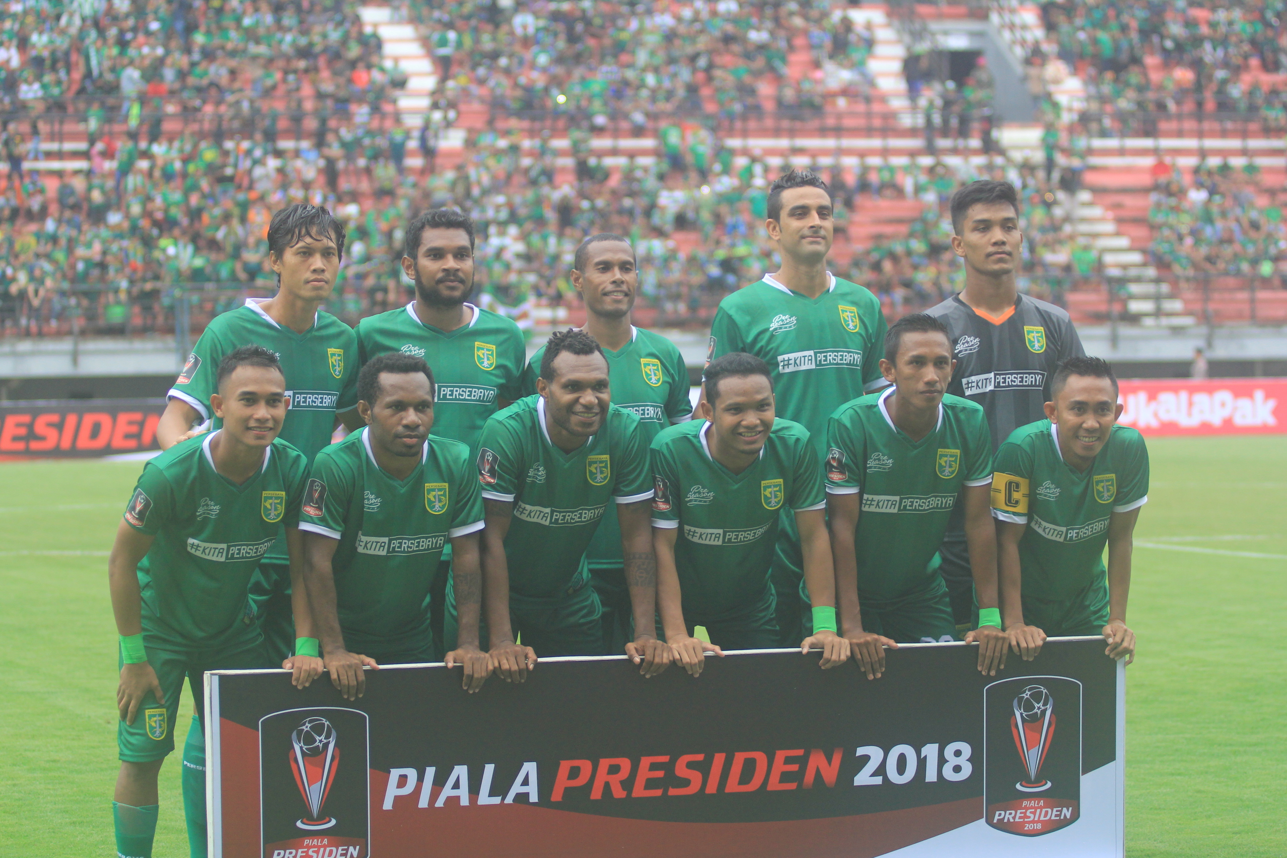 Skuat Persebaya di Piala Presiden 2018. foto;ngopibareng/tom