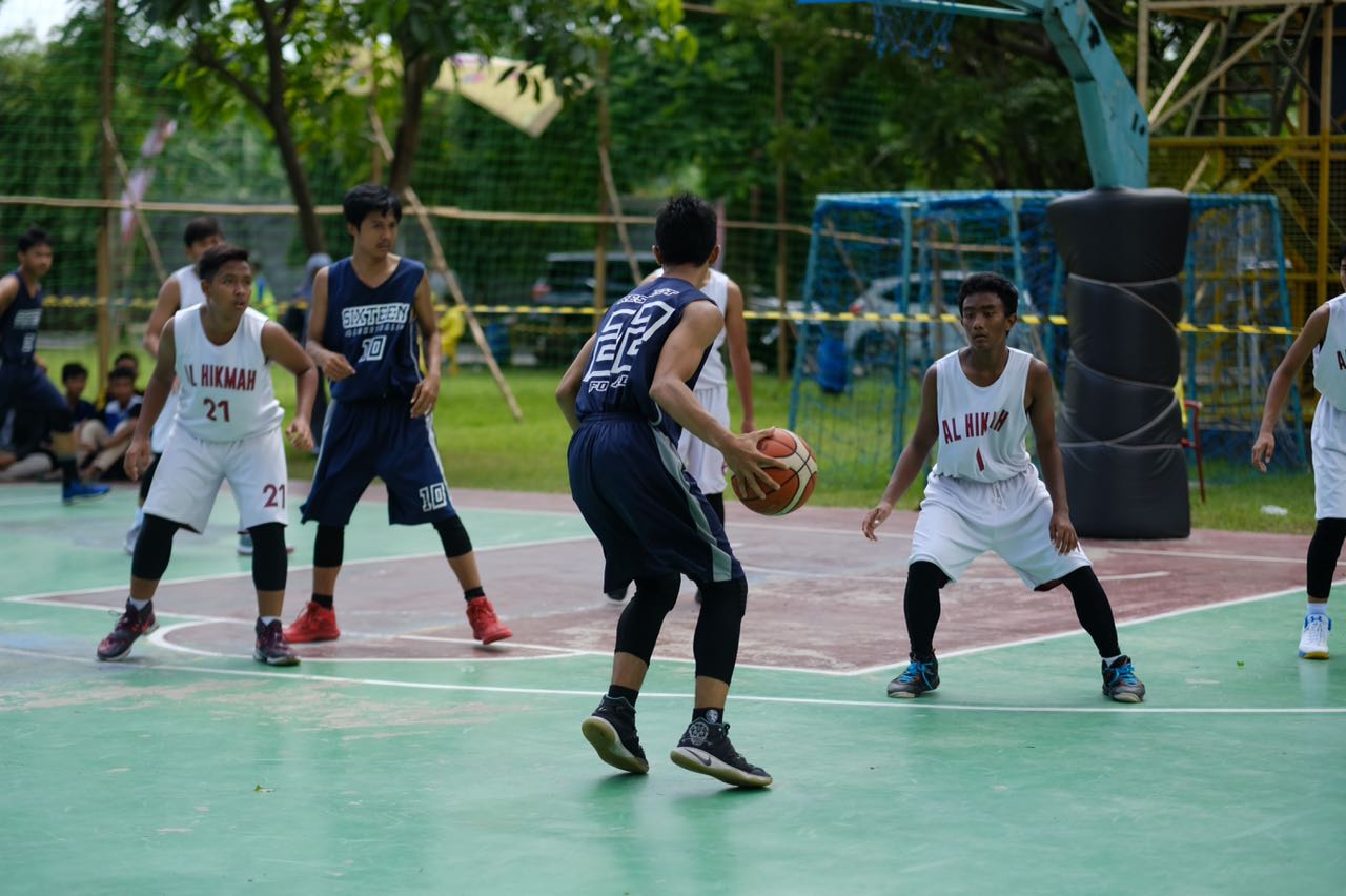 Kompetisi ASTEC cabang olahraga basket. (Foto: Nizar Mohamad Afandi/ Nabil Fasichulisan Afandi)