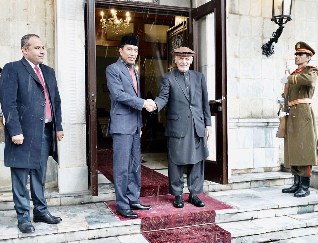 Kunjunagn Presiden Jokowi ke Afghanistan. (Foto: Biro Pers Setpres)