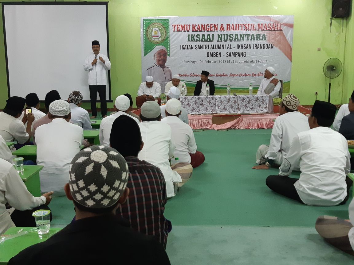 Calon Gubernur Jatim Saifullah Yusuf saat menghadiri bahsul masail di Surabaya. (Foto : istimewa)
