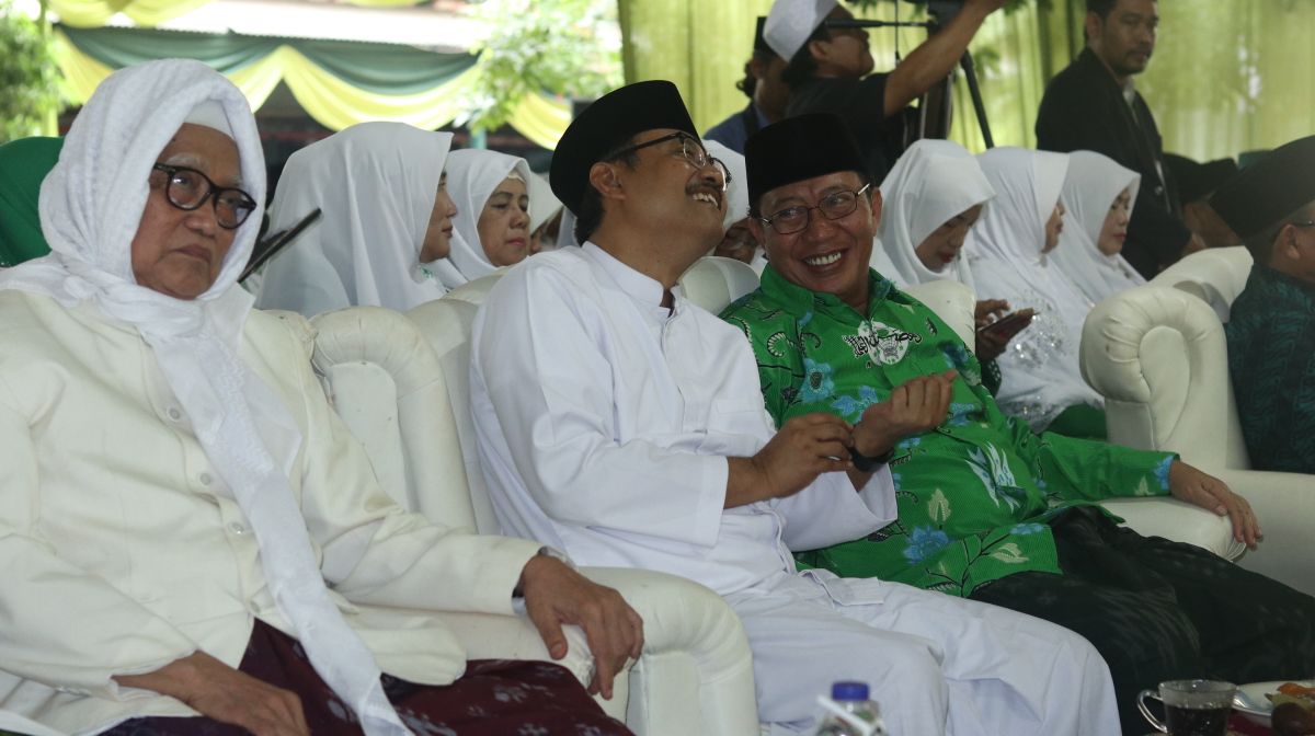 Wagub Jatim Saifullah Yusuf bersama Bupati Tuban Fatkhul Huda. (Foto : Istimewa)