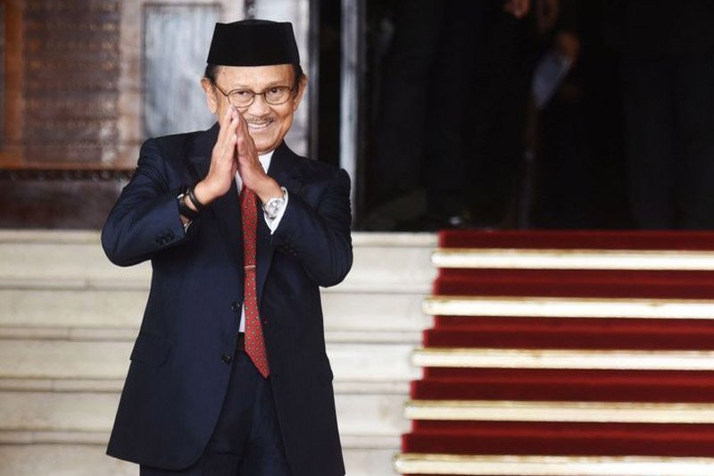 Presiden RI ketiga, Bacharuddin Jusuf Habibie. (Foto: Antara)