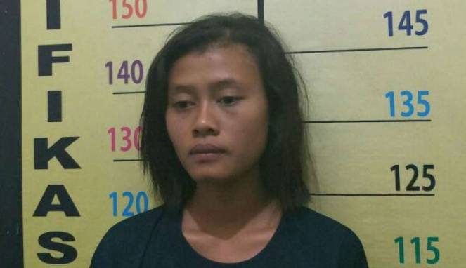 Salah satu pelaku pembunuhan keji di Trenggalek, Jawa Timur;foto:Poldajatim