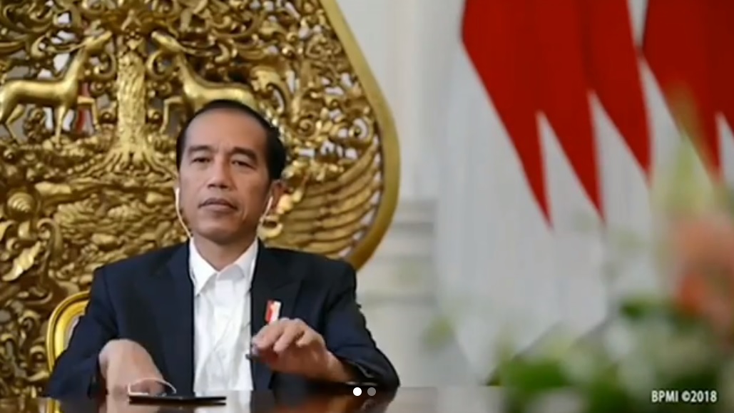 Tangkapan layar video yang diunggah dalam akun @Jokowi, Jumat, 9 Maret 2018. (Foto: Instagram)