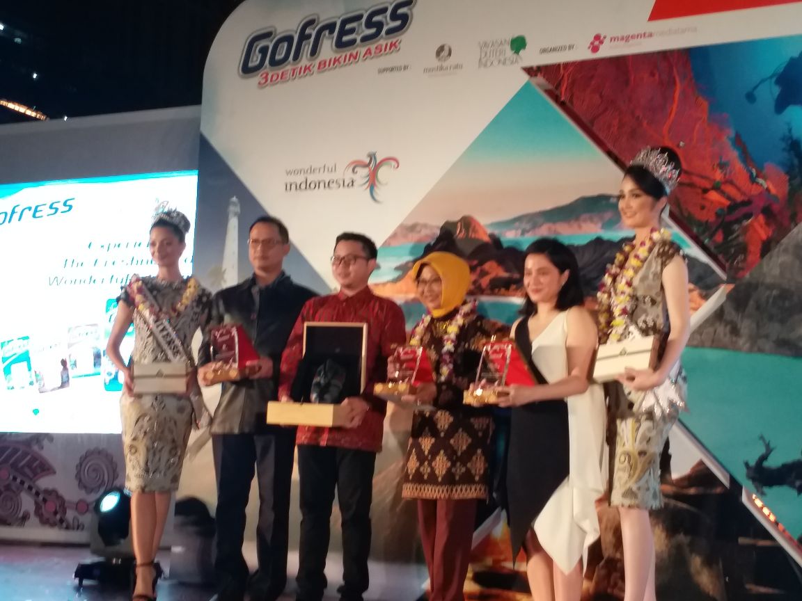  Wonderful Indonesia branding dengan GoFress, zaman now apa saja bisa terjadi. Foto:Istimewa