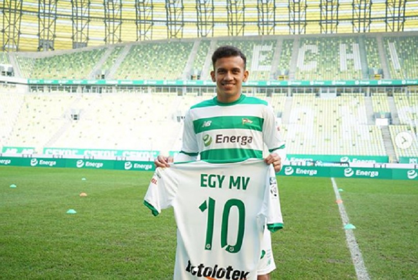 Eggy Maulana Vikri yang resmi bergabung di klub papan atas Polandia, Lechia Gdansk. (Foto: Instagram)