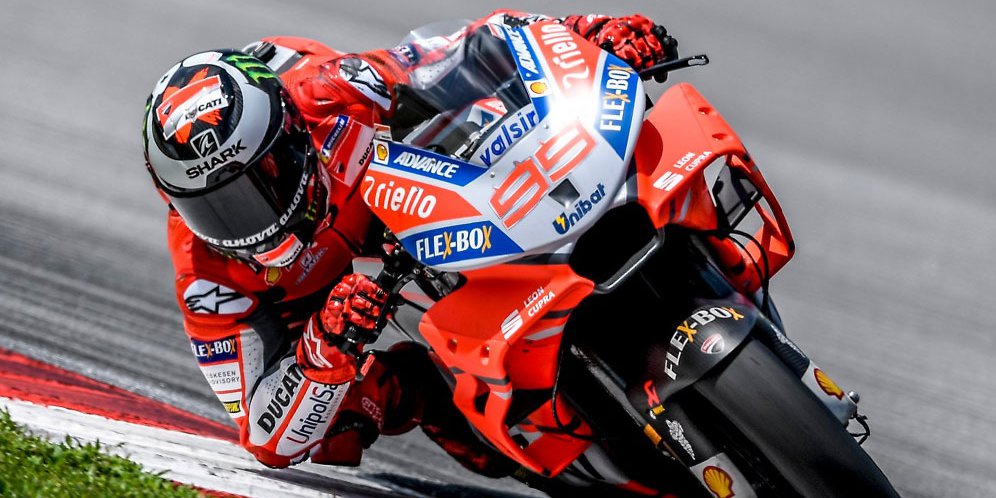 Pebalap Ducati, Jorge Lorenzo berharap namanya bisa diperhitungkan dalam perburuan titel MotoGP musim ini.  (foto: istimewa)