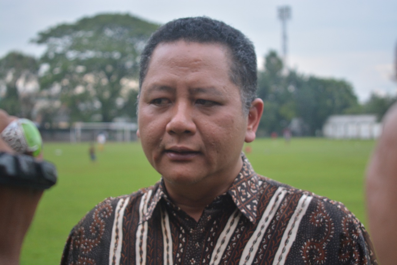 Ketua Panitia Pelaksana (Panpel) Persebaya, Whisnu Sakti Buana. (Foto: ngopibareng)